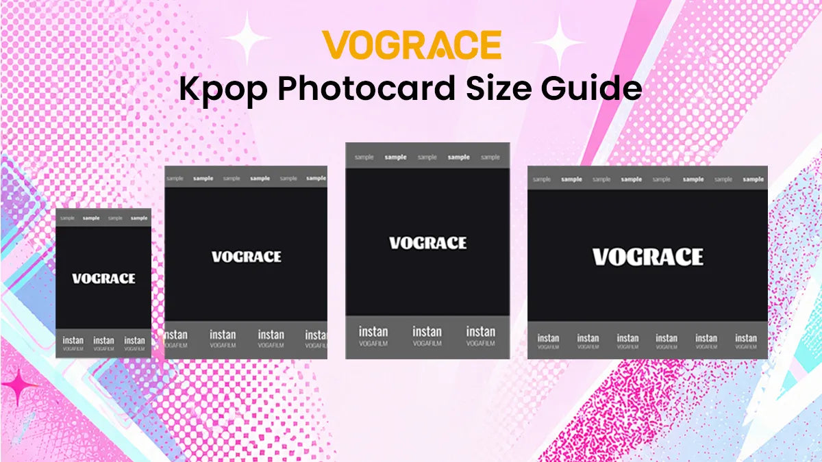 K-pop Photocard Size Guide