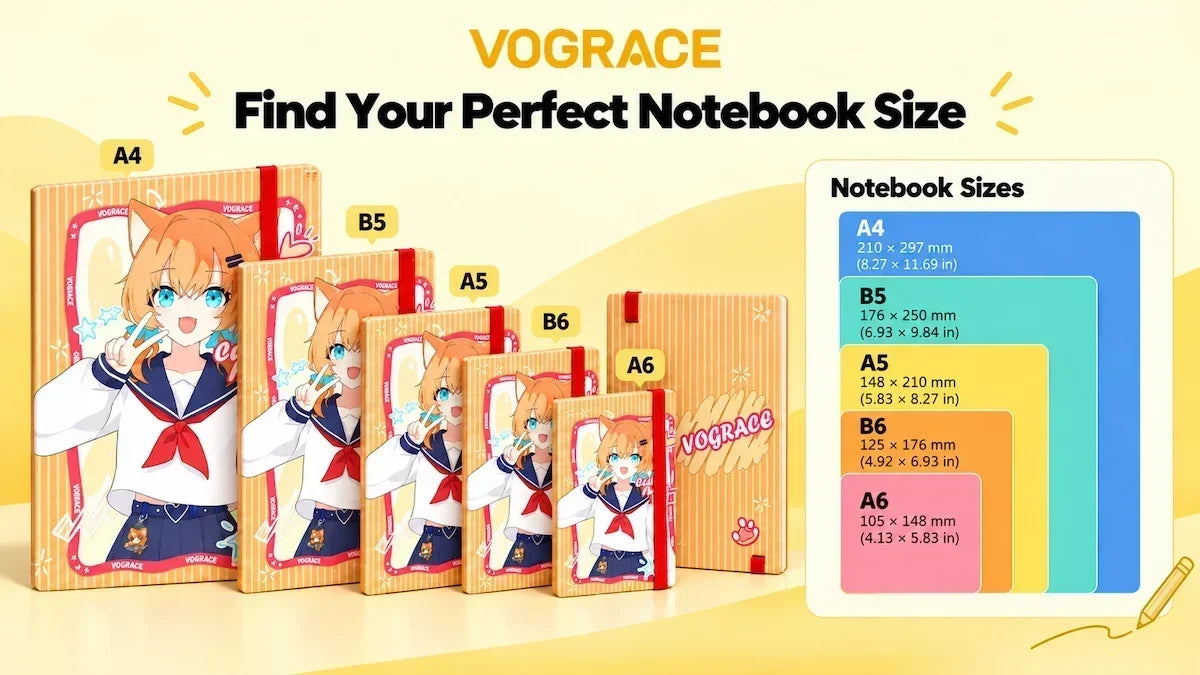 Notebook Size Guide