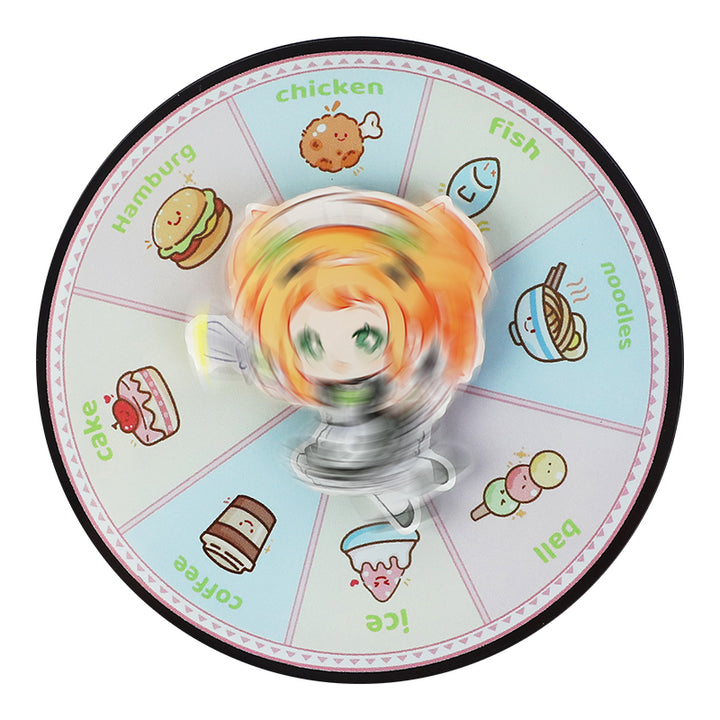 Custom Acrylic Double Layer Spinning Fridge Magnets - VOGRACE