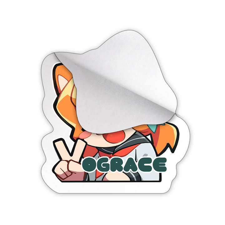 Custom Pearl Paper Stickers - VOGRACE