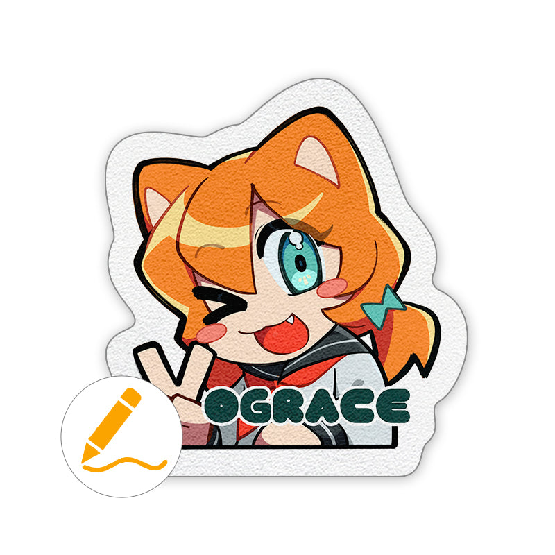Custom Writing Paper Stickers - VOGRACE