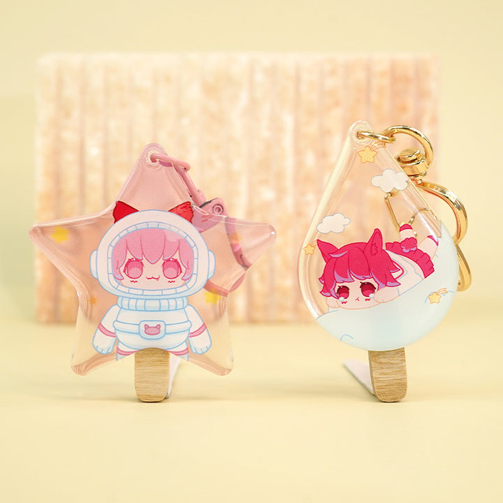 Custom Acrylic Ice Cream Popsicle Keychain - VOGRACE