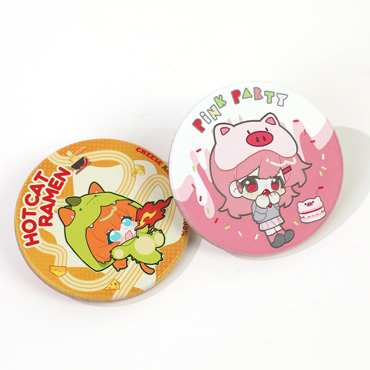 Custom 3D Beechwood Fridge Magnets