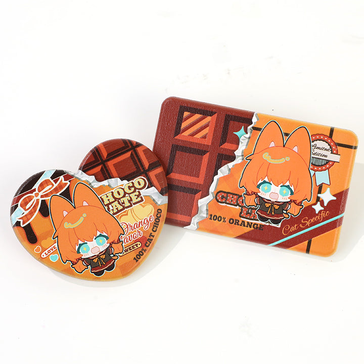 Custom 3D Beechwood Pins