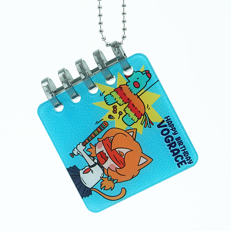 Custom Acrylic Comicbook Keychains - VOGRACE