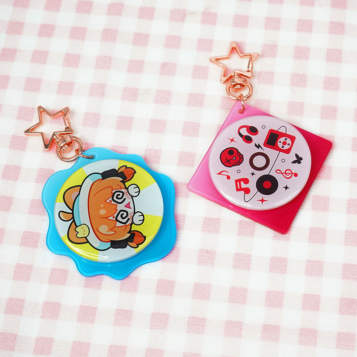 Custom Acrylic Spinning Keychains - VOGRACE