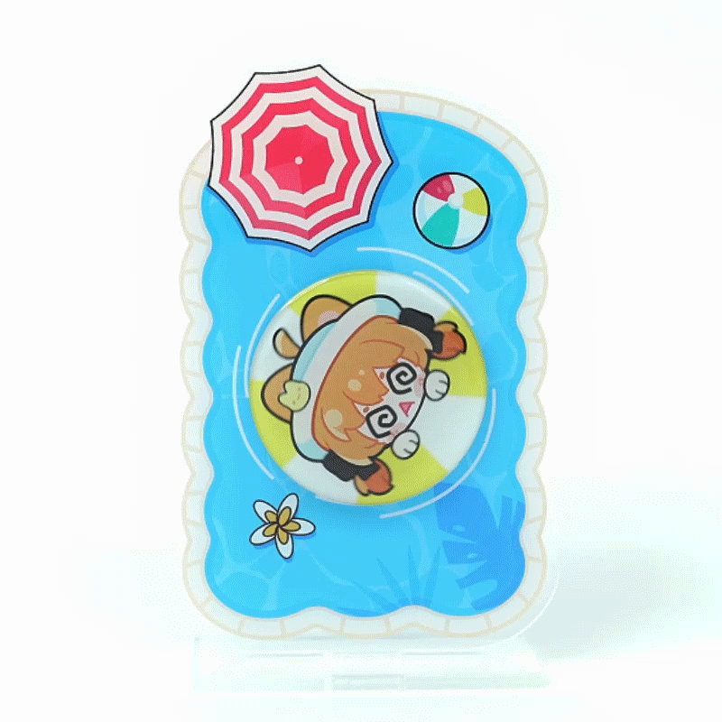 Custom Acrylic Spinning Standees - VOGRACE