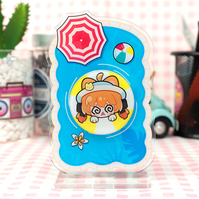 Custom Acrylic Spinning Standees - VOGRACE