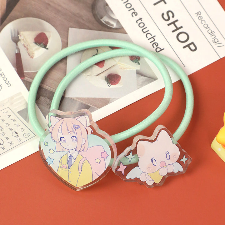 Custom Acrylic Elastic Hair Ties - VOGRACE