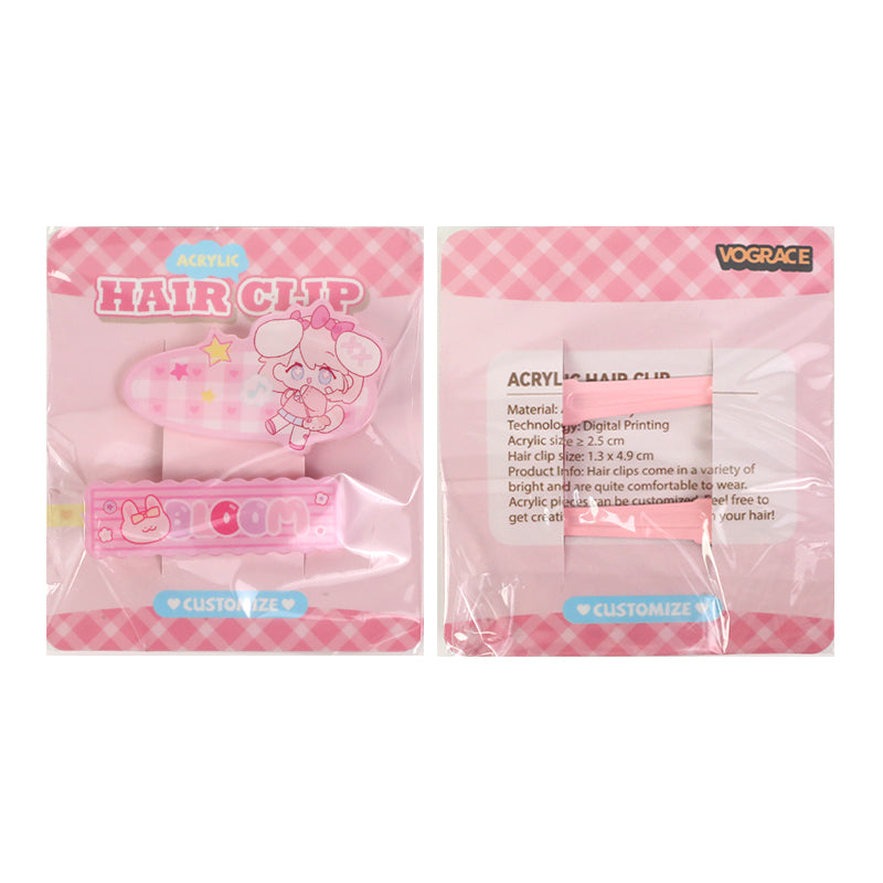 Custom Packaging Keychain Backing Cards - VOGRACE