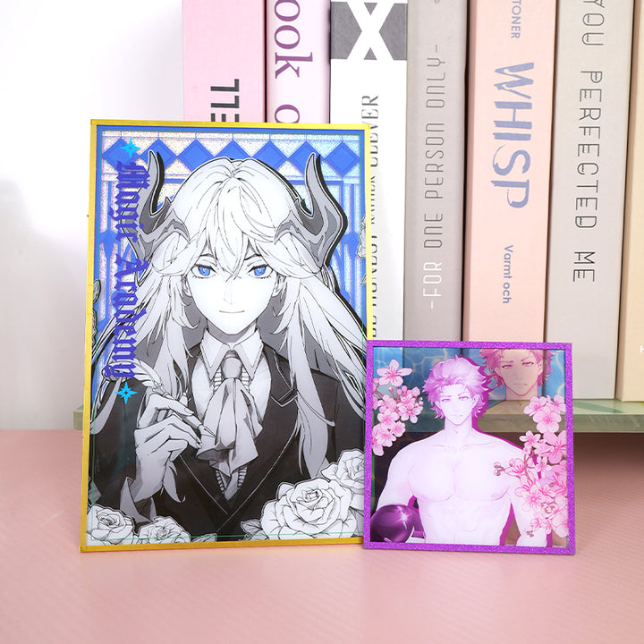 Custom Acrylic Holographic Shikishi Art Boards