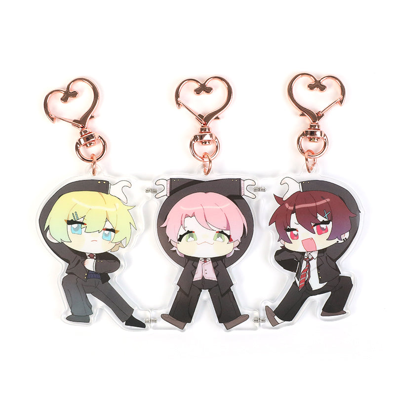 Custom Acrylic Magnetic Keychains - VOGRACE