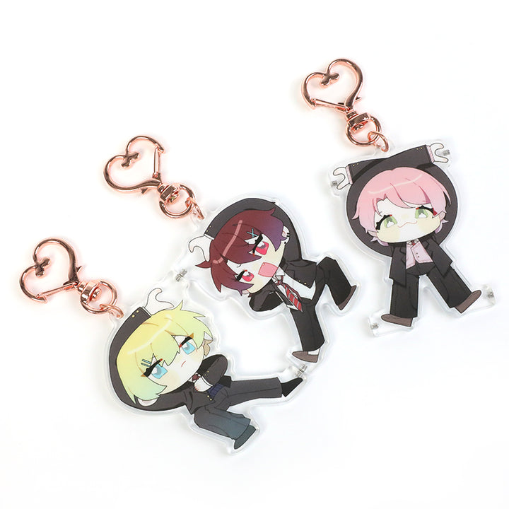 Custom Acrylic Magnetic Keychains - VOGRACE