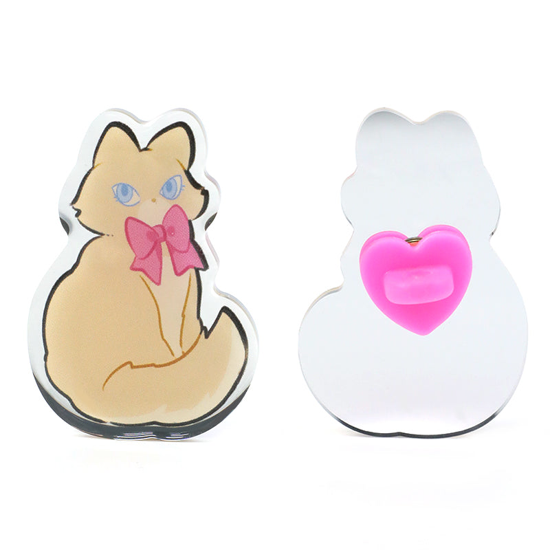 Custom Acrylic Mirror Pins - VOGRACE