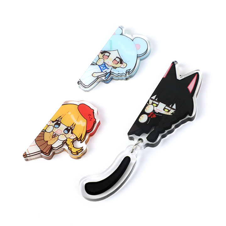 Custom Acrylic Side Fridge Magnets