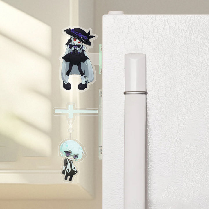 Custom Acrylic Standees Side Fridge Magnets