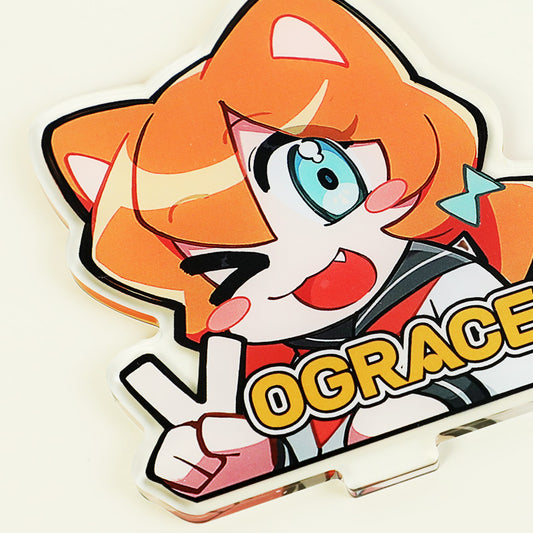 Suportes acrílicos transparentes personalizados