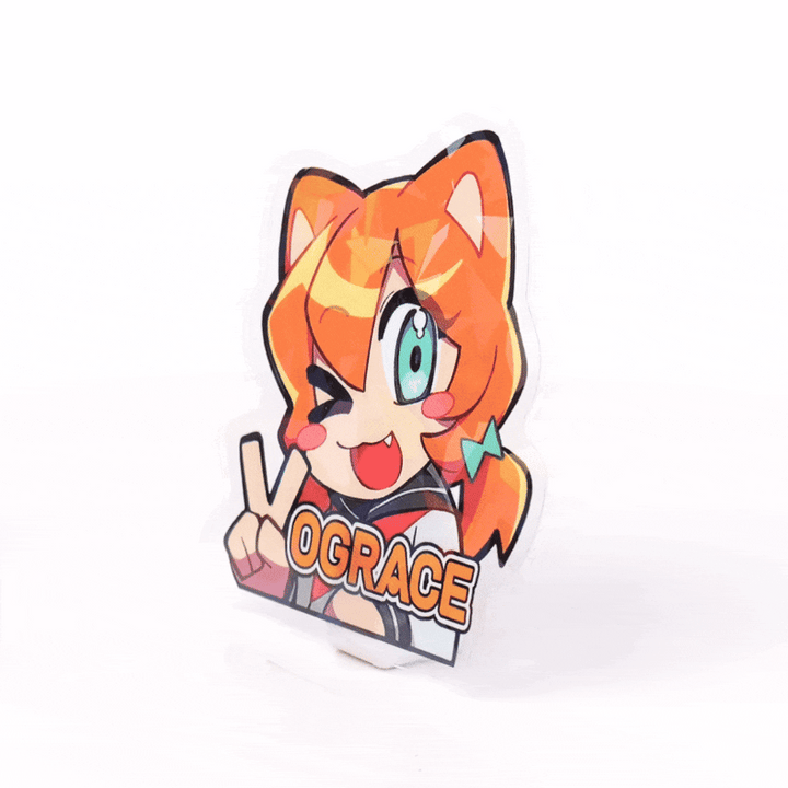 Individuelle transparente holografische Aufkleber