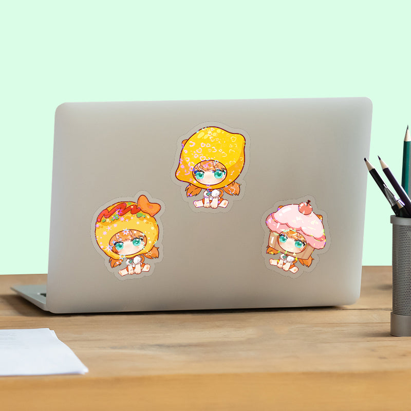 Individuelle transparente holografische Aufkleber