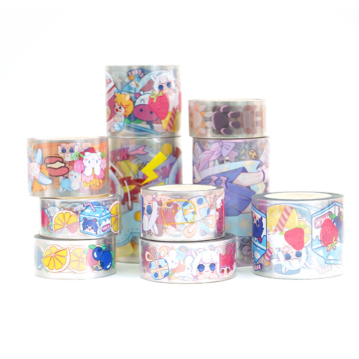 Custom Clear PET Transparent Washi Tape - VOGRACE