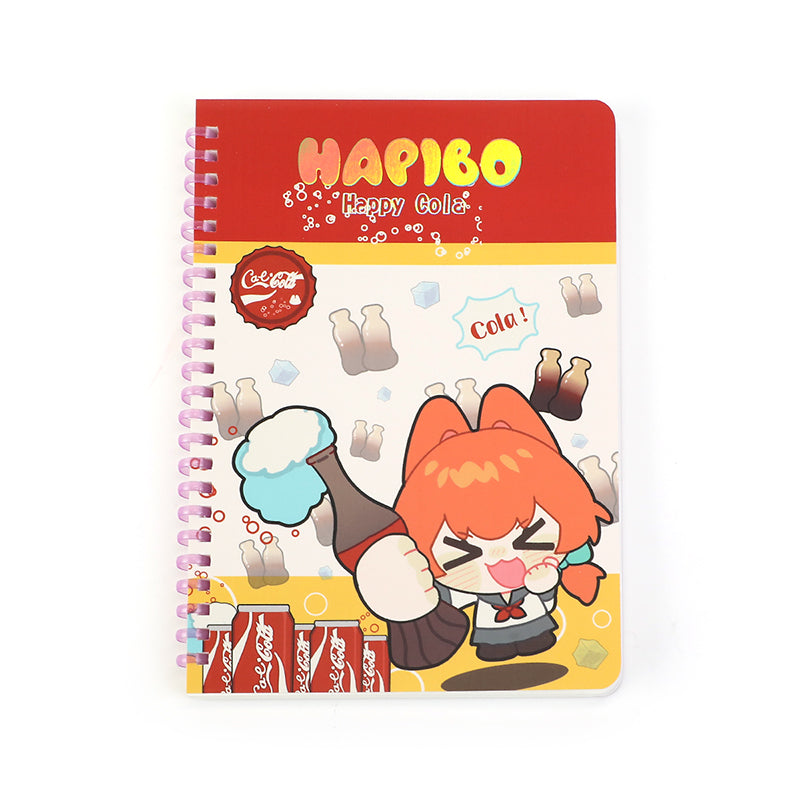 Custom Cold Foil Stamping Soft Ring Notebooks - VOGRACE