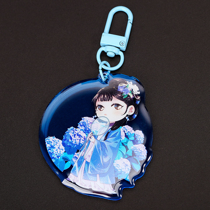 Custom Colored Epoxy Acrylic Keychains - VOGRACE