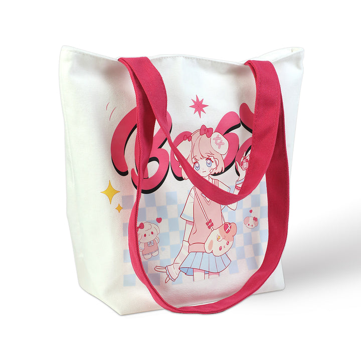 Custom Dual-Use Canvas Tote Bags With Strap - VOGRACE