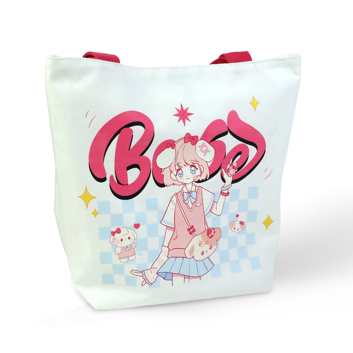 Custom Dual-Use Canvas Tote Bags With Strap - VOGRACE