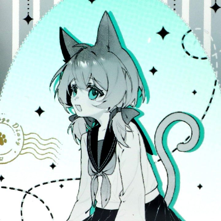 Custom Embossed Acrylic Keychain