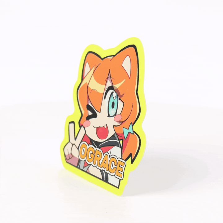 Custom Fluorescent Stickers