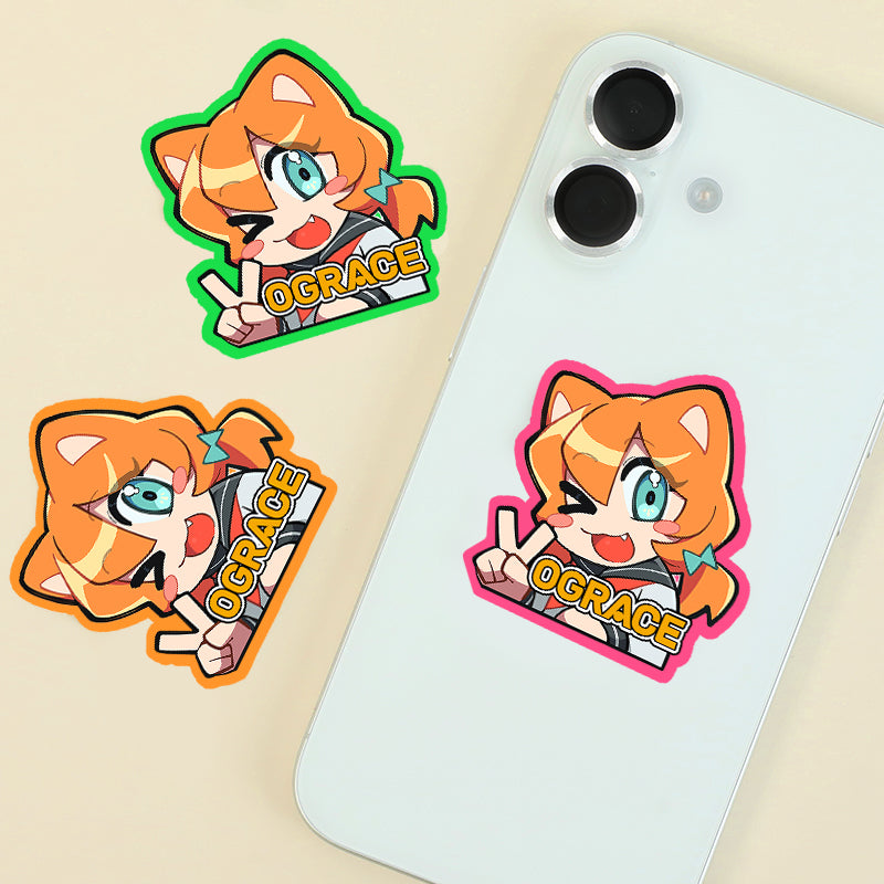 Custom Fluorescent Stickers