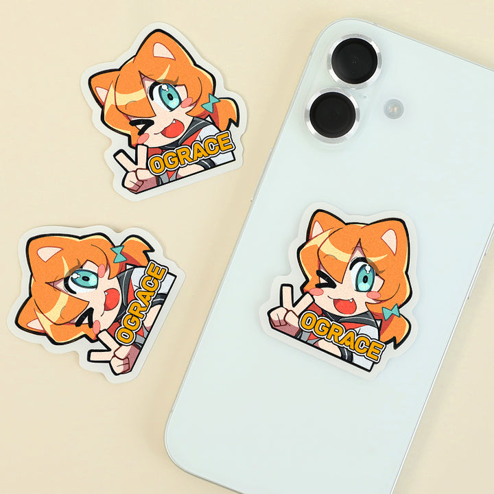 Custom Frosted Stickers