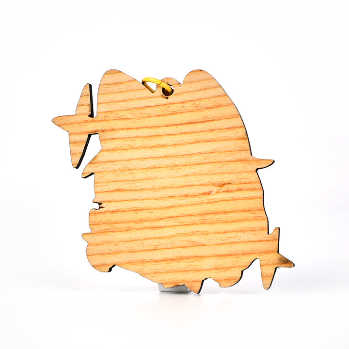 Custom Full Bleed Synthetic Wooden Keychains - VOGRACE