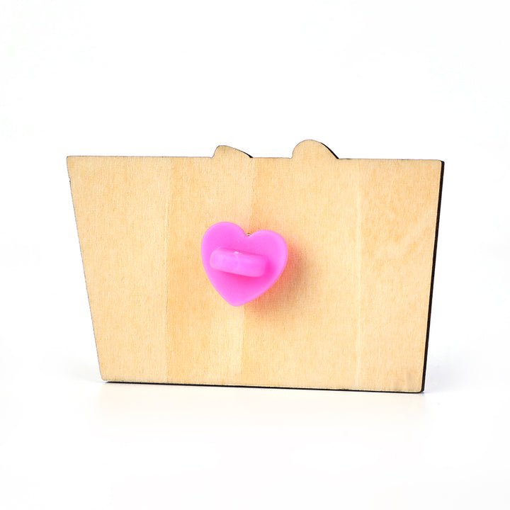 Custom Full Bleed Synthetic Wooden Pins - VOGRACE