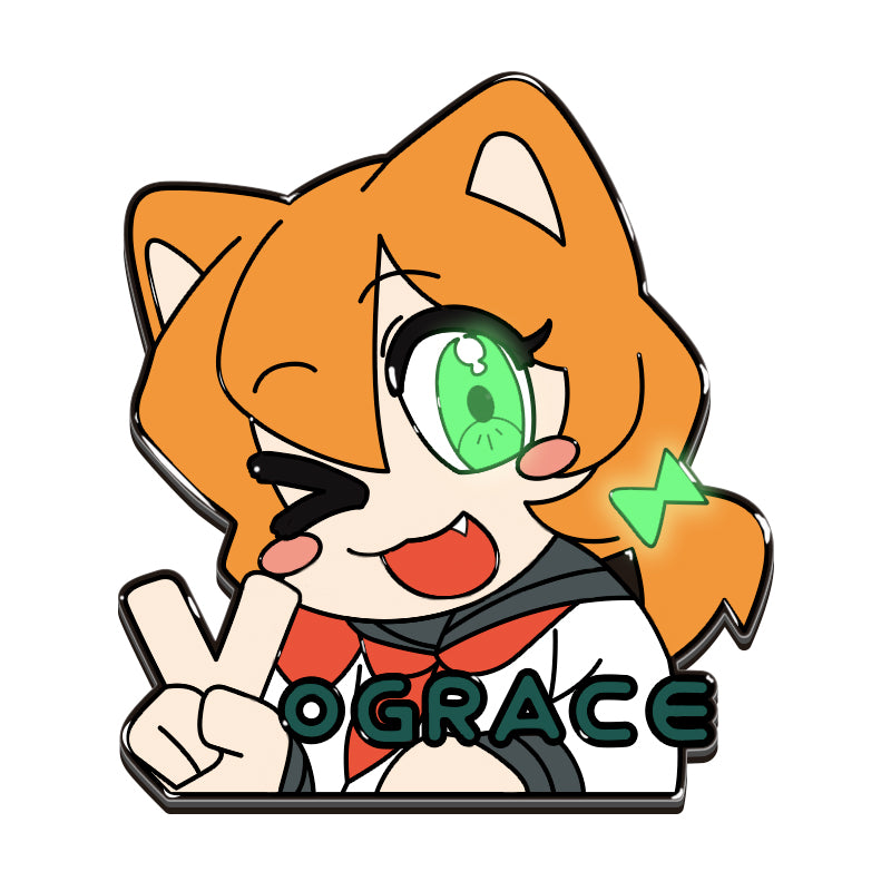 Custom Glow-in-the-Dark Enamel Pins - VOGRACE