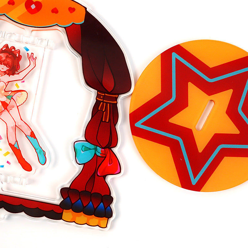 Custom Hollow Rotating Acrylic Standees - VOGRACE