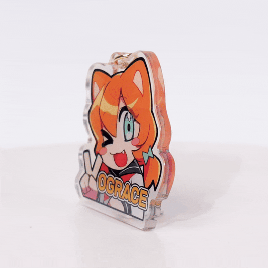 Llavero holográfico personalizado