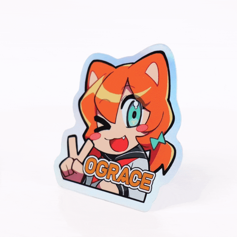 Custom Holographic Stickers