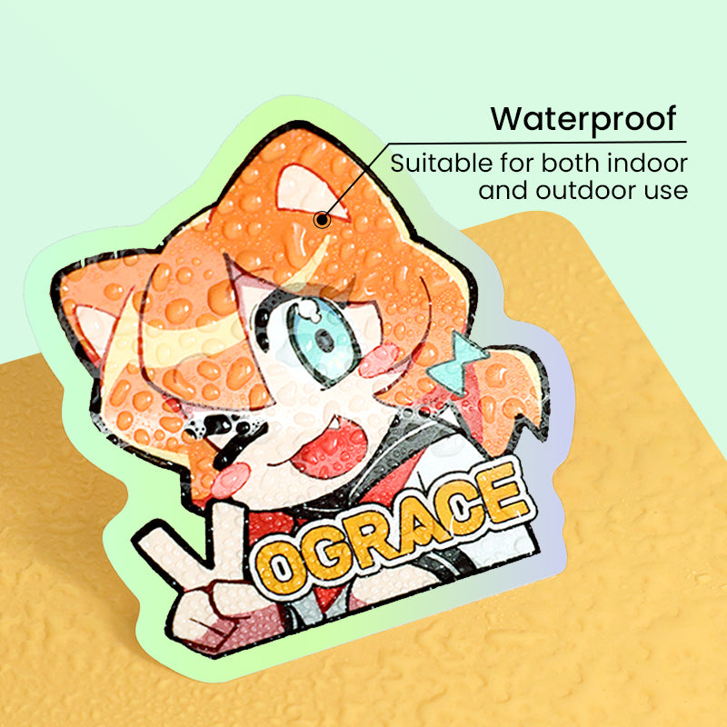 Custom Holographic Stickers