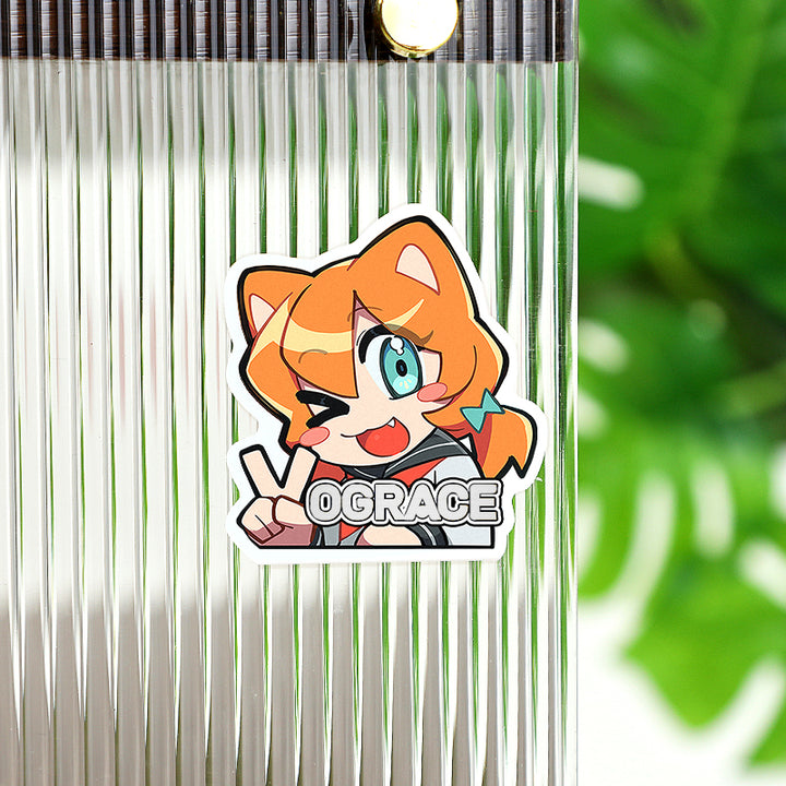 Custom Hot Foil Stamped Stickers