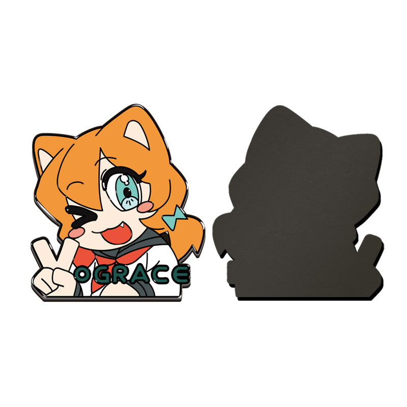 Custom Metal Enamel Fridge Magnets - VOGRACE