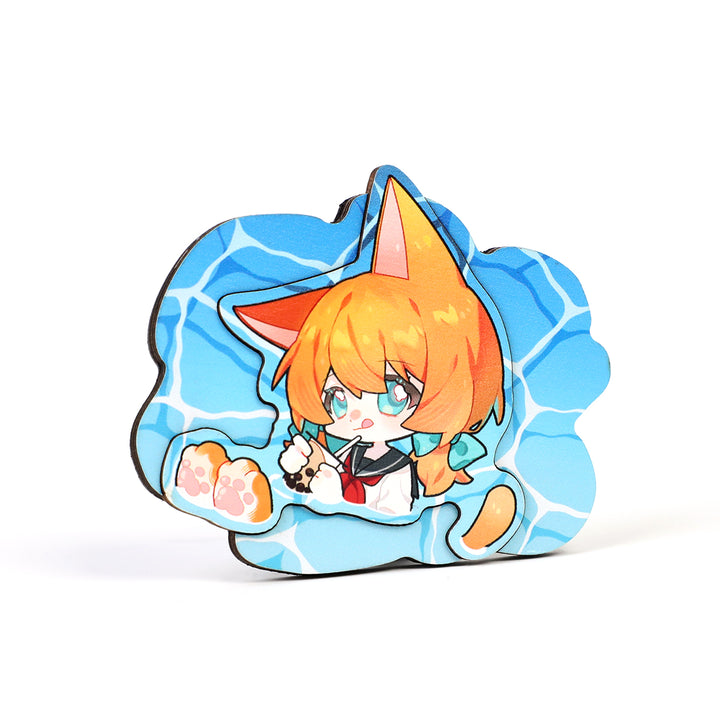 Custom Multilayer Wooden Fridge Magnets