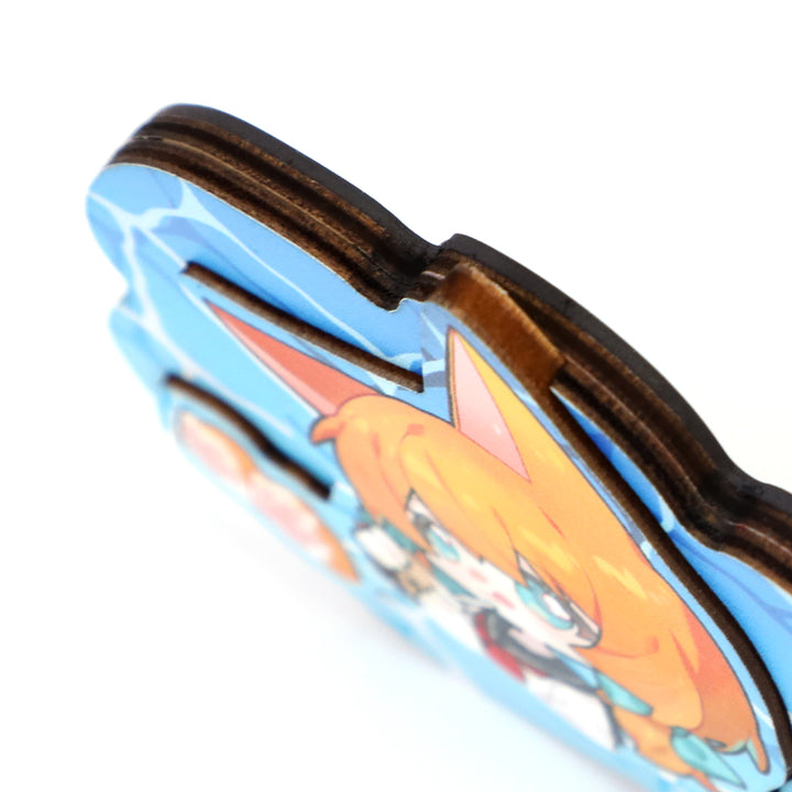 Custom Multilayer Wooden Fridge Magnets