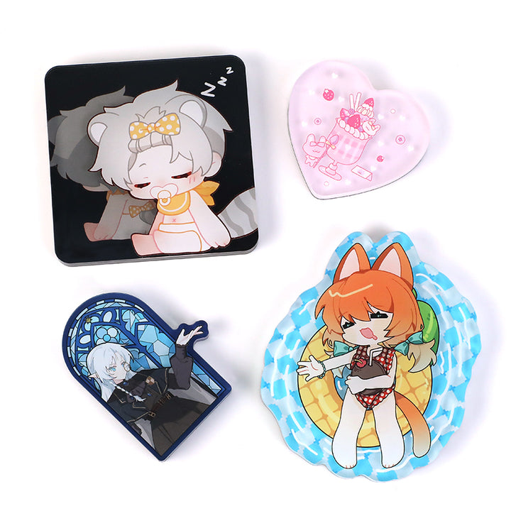 Custom Non Clear Thick Acrylic Fridge Magnets - VOGRACE