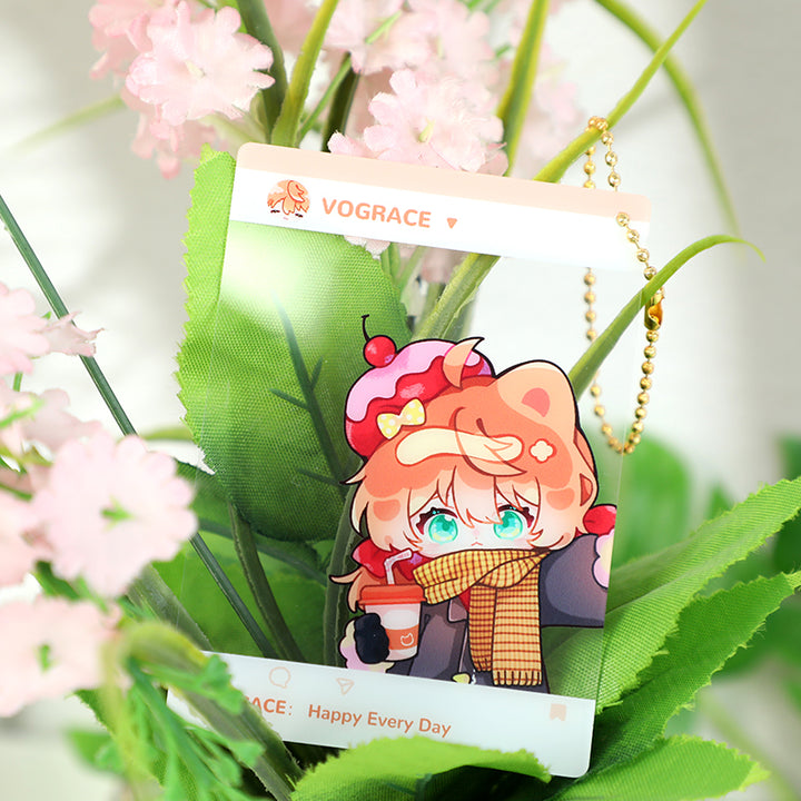 Custom PVC Transparent Cards Clear Business Card Charms - VOGRACE