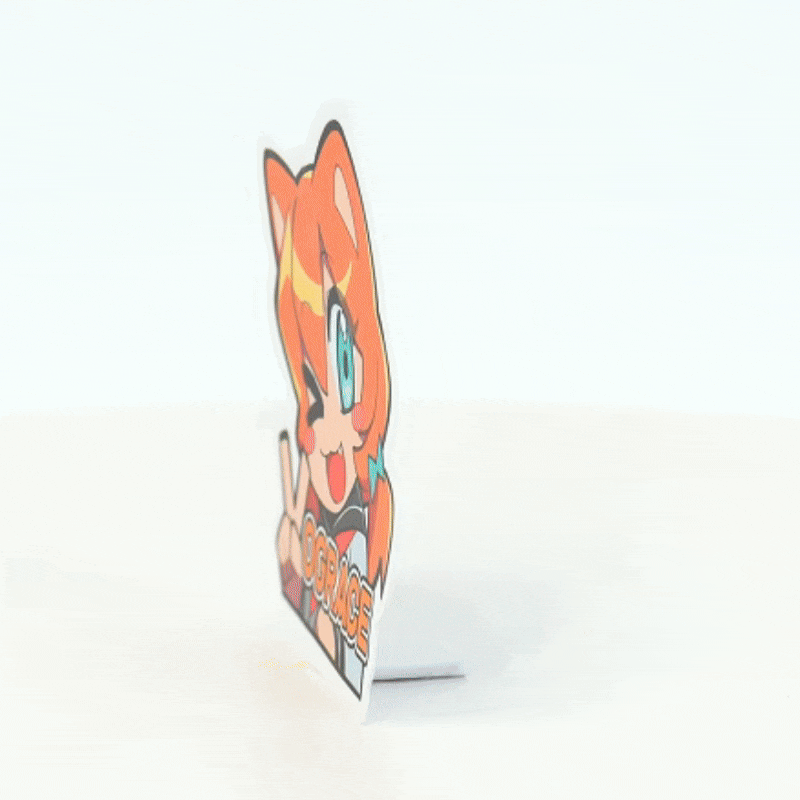 Custom Pearl Paper Stickers