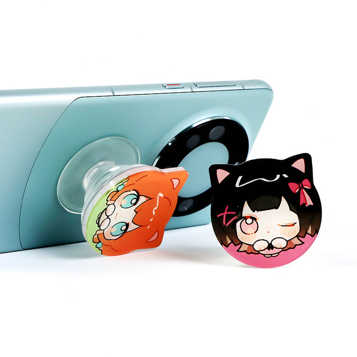 Custom Phone Grip Round Mobile Phone Holder