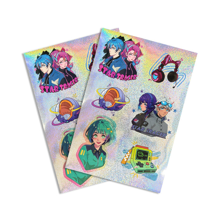 カスタムピクシーダストステッカー