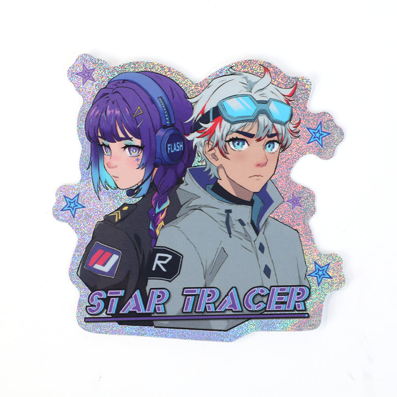 カスタムピクシーダストステッカー