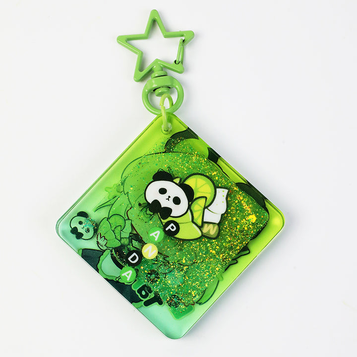 Custom Pre-filled Quicksand Liquid Keychains - VOGRACE